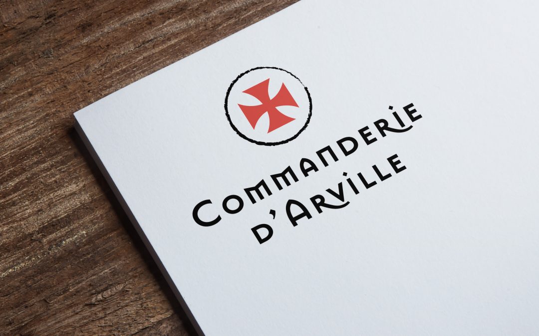 Nouvelle identité graphique de la Commanderie d’Arville
