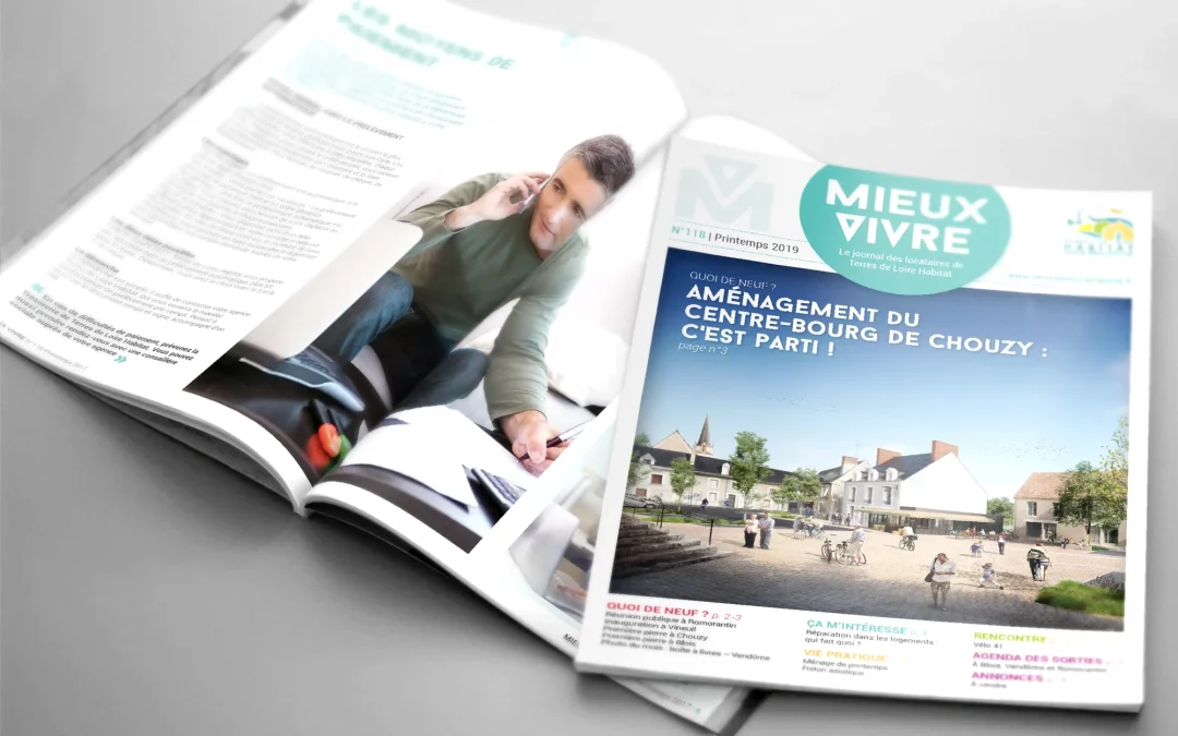 Mieux-Vivre, le  journal des locataires de Terres de Loire Habitat