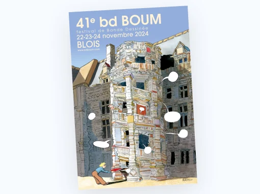 BD Boom affiche et brochure